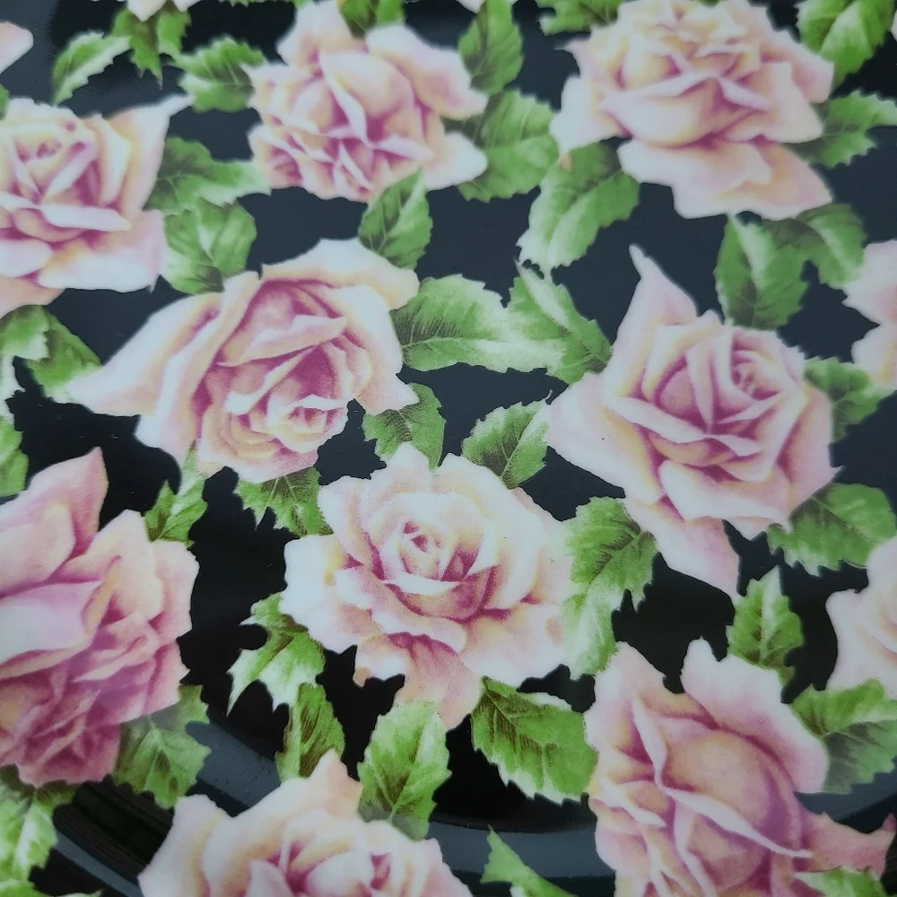 Churchill Super Vitrified Hotel Ware Floral Crownford Giftware Plates-Set of Two
